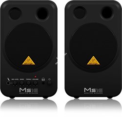 Behringer MS16 2-полосная активная персональная мониторная система 2 х 8Вт (пара), НЧ 4", ВЧ 1,5" 4 Ом - фото 9763