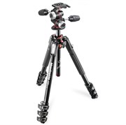 MK190XPRO4-3W штатив алюм. MT190XPRO4 + головка MHXPRO-3W DUAL 4/173/62/3,1/6 (сек/выс/слож/вес/нагр) черный