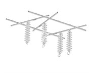 Комплект рельсовой подвесной системы Foba MAXI 3x6
