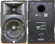 JBL LSR308 монитор активный 2-полосный студийный 8". Усилители D-класса: НЧ 56Вт, ВЧ 56Вт. 37-24кГц. Входы XLR, 1/4″ TRS. Корпус МДФ 15мм, 419x254x308мм, 8.6кг