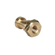 066BT Переходник с штифта 5/8" на гнездо М10 с гайкой