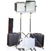 Комплект видеосвета LED Camtree 2x1000pc LED Bi Color