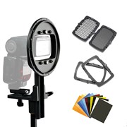 LL LS2617 Комплект насадок Ezybox Strobo Kit Hotshoe для компактных вспышек