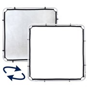 SkyRapid Fab 1.1x1.1m Silv/Whi