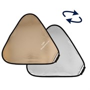 LL LR3728 Отражатель Trigrip складной Sunlite/Soft Silver (золотистый/мягкое серебро), 120 см, (запатентованное изделие)