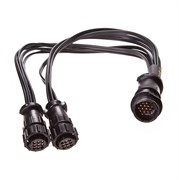 Kinoflo 4Bank to Double Splitter X16-A4