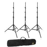 Стойка для освещения Kinoflo Medium Duty Stands w/ Carry Bag (3-Unit) KIT-S3