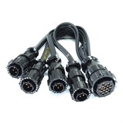 Kinoflo Single to 4Bank Combiner X04-A16