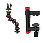 Держатель-струбцина Action Clamp &amp; GorillaPod Arm (черный/красный)