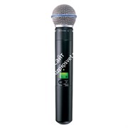SHURE SLX2/SM58 L4E 638 - 662 MHz ручной передатчик с капсюлем динамического микрофона SM58 для беспроводной системы SLX