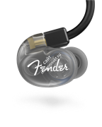 FENDER DXA1 PRO IEM- TRANSP CHARCOAL Внутриканальные наушники с 8,5мм драйвером (Titanium Micro Drivers)