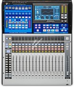PreSonus StudioLive 16 Series III цифровой микшер, 38 кан.+8 возвратов, 16+1фейдер, 22аналоговых вх/12вых, 4FX,4GR,16MIX, 4AUX FX, USB-audio,AVB-audio