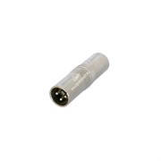 Neutrik NA3MM - адаптер-переходник, XLR 3 Male «папа» &lt;-> XLR 3 Male «папа»