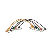 ONSTAGE PC18-17TRS-R - компл.  6,3 джек стер. угловой <->6,3 джек стерео угловой , 43см,(8 цветов)