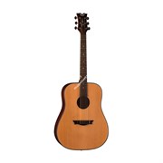 DEAN AX D GN - акустическая гитара, дредноут, 25 1/2&quot;, цвет натуральный глянцевый