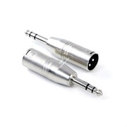 INVOTONE AD460S - переходник  джек стерео 6.3мм &lt;> XLR 3Р папа , корпус металл
