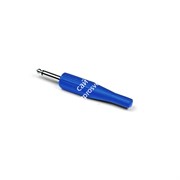 INVOTONE J180/BL - джек моно, кабельный, 6.3 мм, цвет синий, корпус пластик