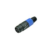 INVOTONE SPK4F - разъем Speaker Connector, кабельный мама,  4pin,  корпус пластик