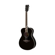 YAMAHA FS820 BL - акустическая гитара, корпус компакт, корпус - массив  ели, цвет чёрный
