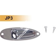 Dr.Parts JP3/CR - накладка для джек разъёма (страт), хром.