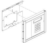 QSC PS-ACC крепежный аксессуар Q-SYS Gooseneck Page Station