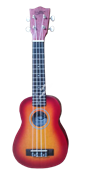 Kaimana UK-21 CS Укулеле сопрано, цвет оранжевый санбёрст