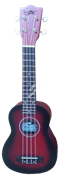 Kaimana UK-21 RDS Укулеле сопрано, цвет красный санбёрст