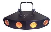HIGHENDLED YLL-047 Светодиодный прибор, 224 диода (R80,G48,B36), встроенный микрофон, LED дисплей