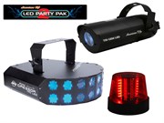 American DJ LED Party Pak 2 Световой комплект: LED MINI GRESSOR, TRI GEM LED и LED BEACON RED
