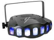 American DJ Revo Sweep Cветодиодный дискотечный прибор, 84 LED 5мм, звуковая анимация, DMX-512