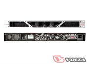 VOLTA PA-100 Усилитель мощности двухканальный. Мощность (8/4 Ом)  - 2х70 Вт/ 2х100  Вт., 1 U-19&quot;, 7.8 кг