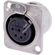 Neutrik NC7FD-L-1 панельный разъем XLR female 7 контактов