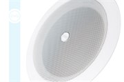 Широкополосные 5” (127mm) встраиваемые в потолок экономичные Public Address громкоговорители, 3/6W -100V, круглый, белый