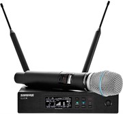 SHURE QLXD24E/B87A G51 вокальная радиосистема с ручным передатчиком BETA87A, частотный диапазон 470-534 MHz SHURE QLXD24E/B87A G51 вокальная радиосистема с ручным передатчиком BETA87A, частотный диапазон 470-534 MHz