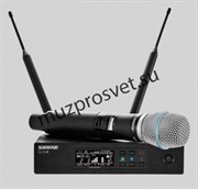 SHURE QLXD24E/B58 G51 - вокальная радиосистема с ручным передатчиком BETA58 (470 - 534 MHz)