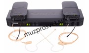 SHURE BLX188E/MX53 M17 - двухканальная радиосистема с двумя головными микрофонами MX153