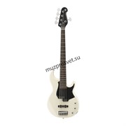 YAMAHA BB235 VWH - бас-гитара, 5 стр., SS (PJ), 34", цвет винтажный белый
