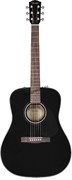 FENDER CD-60 DREAD V3 DS BLK WN акустическая гитара, цвет черный