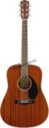FENDER CD-60S DREAD ALL-MAH WN акустическая гитара, цвет натуральный