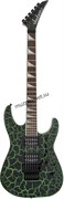 JACKSON SLX - SLIME GREEN CRACKLE электрогитара, цвет SLIME GREEN CRACKLE