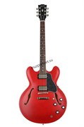 GIBSON 2019 ES-335 SATIN FADED CHERRY полуакустическая электрогитара, цвет вишневый, в комплекте кейс