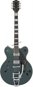 GRETSCH G2622T STRML CB DC GNMTL полуакустическая электрогитара, цвет зеленый металлик