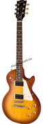 GIBSON Les Paul Tribute Satin Iced Tea электрогитара, цвет санберст, в комплекте кожаный чехол GIBSON Les Paul Tribute Satin Iced Tea электрогитара, цвет санберст, в комплекте кожаный чехол