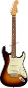 FENDER VINTERA '60S STRATOCASTER®, PAU FERRO FINGERBOARD, 3-COLOR SUNBURST электрогитара, цвет санбёрст, в комплекте чехол FENDER VINTERA '60S STRATOCASTER®, PAU FERRO FINGERBOARD, 3-COLOR SUNBURST электрогитара, цвет санбёрст, в комплекте чехол