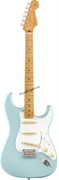 FENDER VINTERA '50S STRATOCASTER® MODIFIED, MAPLE FINGERBOARD, DAPHNE BLUE электрогитара, цвет голубой, в комплекте чехол FENDER VINTERA '50S STRATOCASTER® MODIFIED, MAPLE FINGERBOARD, DAPHNE BLUE электрогитара, цвет голубой, в комплекте чехол