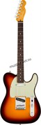 FENDER American Ultra Telecaster®, Maple Fingerboard, Ultraburst электрогитара, цвет санберст, в комплекте кейс
