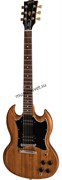 GIBSON SG Tribute Natural Walnut электрогитара, цвет натуральный, в комплекте кожаный чехол