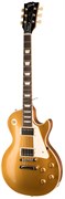 GIBSON Les Paul Standard 50s Goldtop электрогитара, цвет золотой, в комплекте кейс