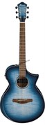 IBANEZ AEWC400-IBB AEWC электроакустическая гитара, цвет индиго санбёрст (глянцевый). IBANEZ AEWC400-IBB AEWC электроакустическая гитара, цвет индиго санбёрст (глянцевый).