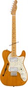 FENDER VINTERA '70S TELECASTER® THINLINE, AGED NATURAL полуакустическая гитара, цвет натуральный, в комплекте чехол FENDER VINTERA '70S TELECASTER® THINLINE, AGED NATURAL полуакустическая гитара, цвет натуральный, в комплекте чехол